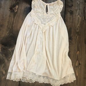 Beautiful Cream Altar’d State Top